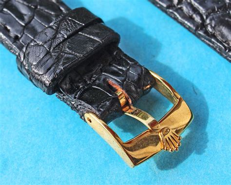 rolex crocodile watch strap